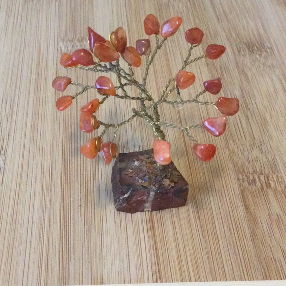3 for $30 item - Carnelian Gemstone Tree